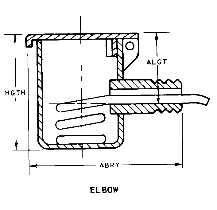 ELBOW style nsn 4930-00-555-5044