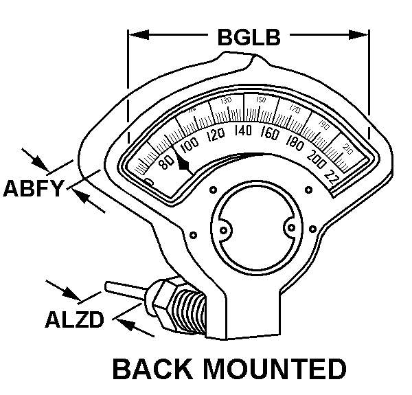 BACK MOUNTED style nsn 6685-01-188-4139