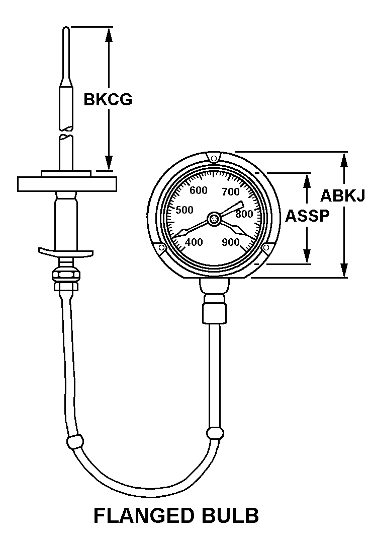 FLANGED BULB style nsn 6685-01-173-9506