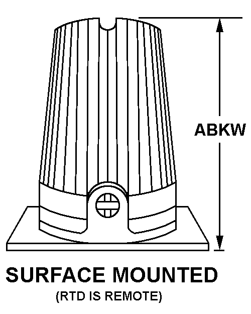 SURFACE MOUNTED style nsn 6685-00-345-2816