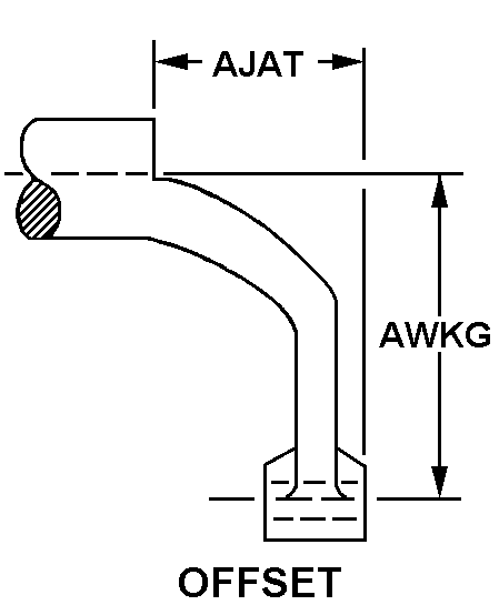 OFFSET style nsn 5340-01-341-0826