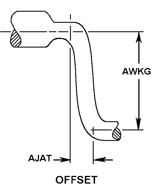 OFFSET style nsn 5340-00-582-3833