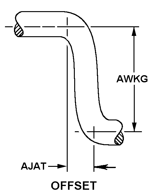 OFFSET style nsn 5340-00-582-3833