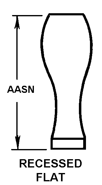 RECESSED FLAT style nsn 6710-00-030-8480