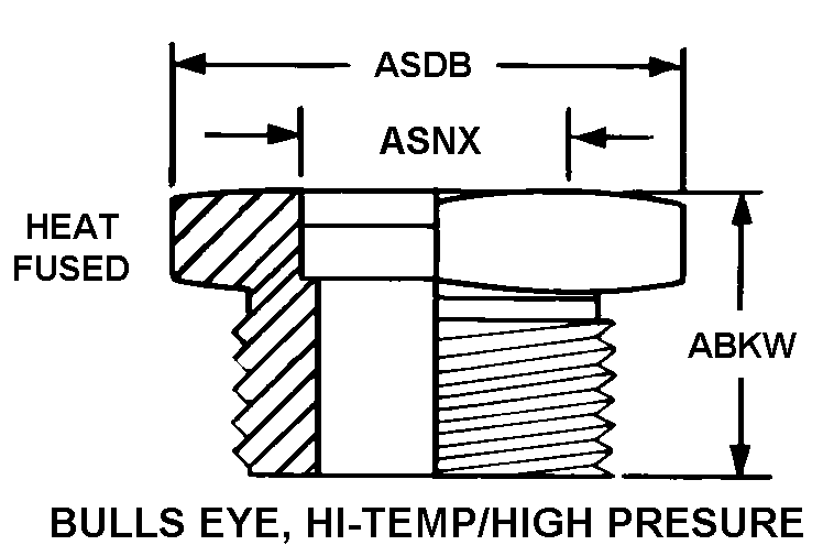 BULLS EYE, HI-TEMP/HIGH PRESSURE style nsn 6680-01-162-0221