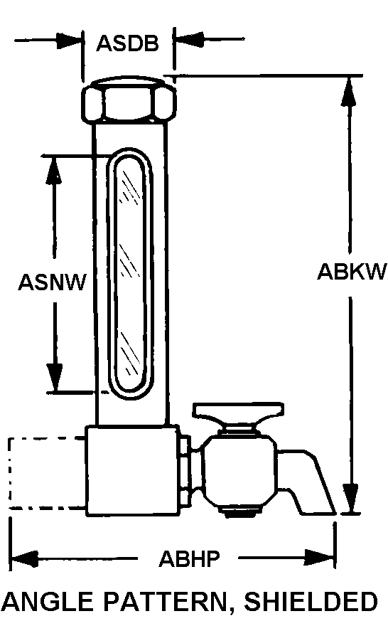 ANGLE PATTERN, SHIELDED style nsn 6680-00-526-9029