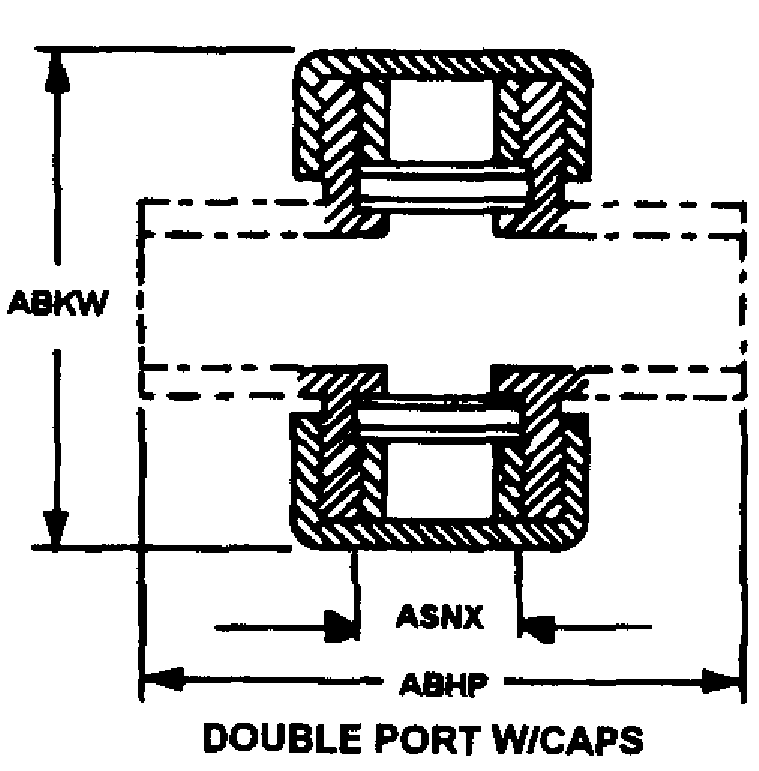 DOUBLE PORT W/CAPS style nsn 6680-00-262-9139