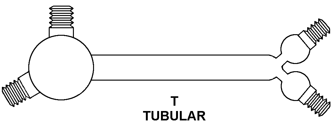 T TUBULAR style nsn 6650-01-149-8430