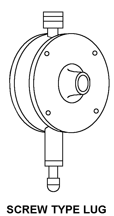 SCREW TYPE LUG style nsn 5210-00-403-5825