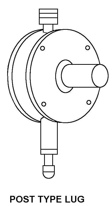 POST TYPE LUG style nsn 5210-01-203-8661