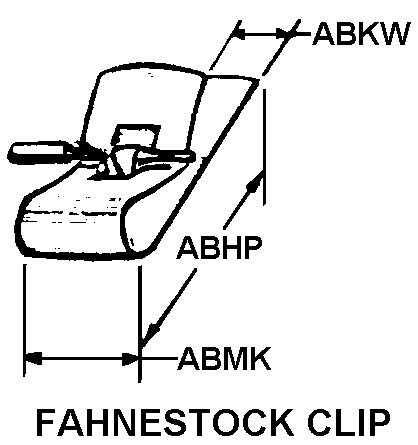 FAHNESTOCK CLIP style nsn 5999-00-179-0149