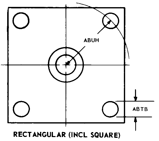 RECTANGULAR (INCL SQUARE) style nsn 2920-00-986-9004