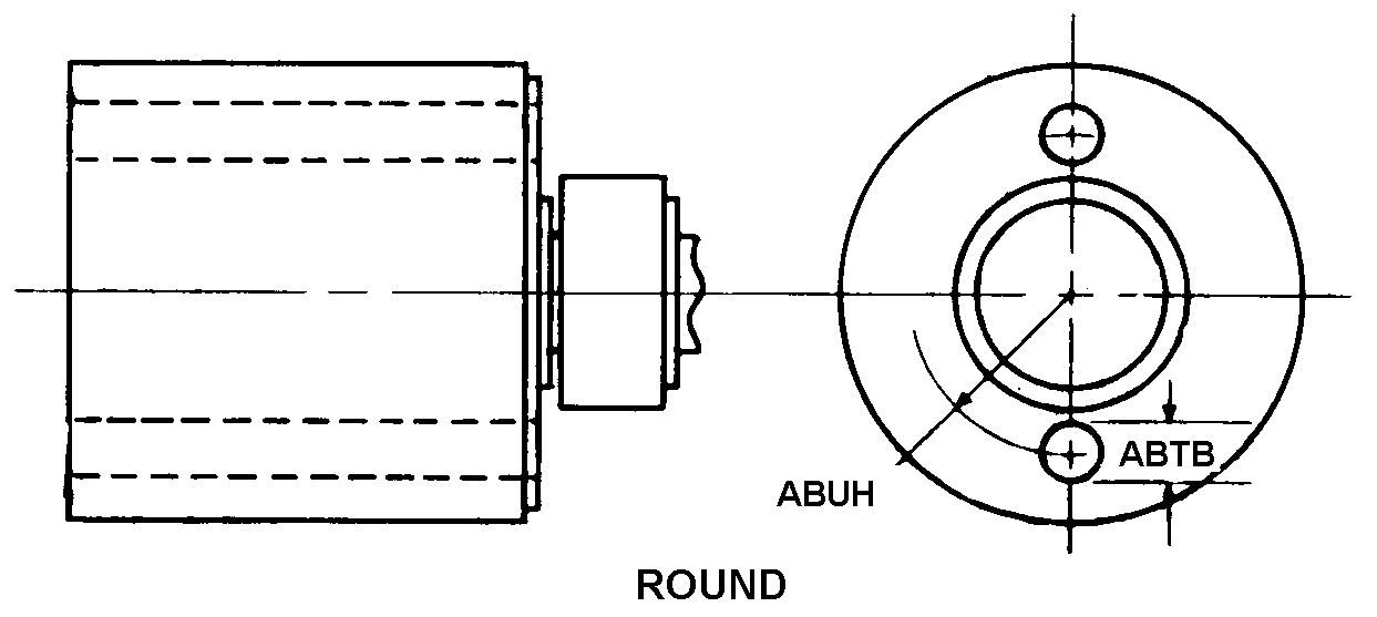 ROUND style nsn 2920-01-312-5069