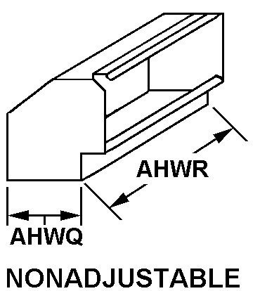 NONADJUSTABLE style nsn 4520-01-161-2767