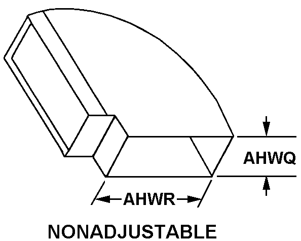 NONADJUSTABLE style nsn 4520-01-192-6073