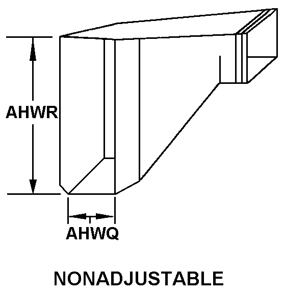 NONADJUSTABLE style nsn 4520-01-161-2767