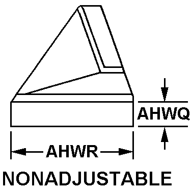 NONADJUSTABLE style nsn 4520-00-712-8513