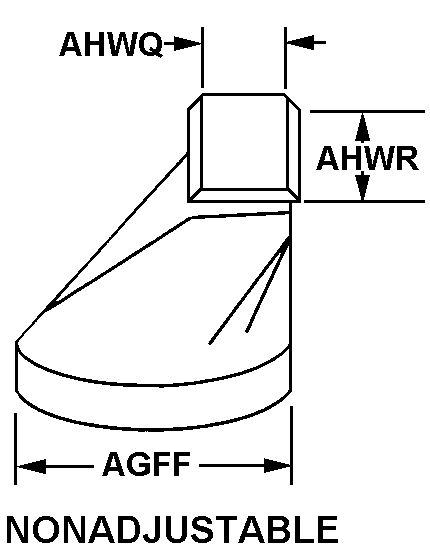 NONADJUSTABLE style nsn 4520-00-712-8513