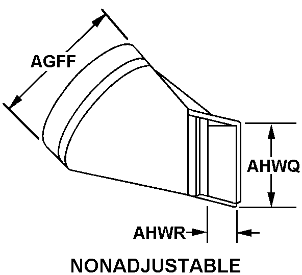 NONADJUSTABLE style nsn 4520-00-139-4098