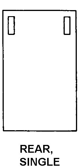 REAR, SINGLE style nsn 4940-00-014-0496