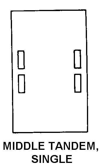 MIDDLE TANDEM, SINGLE style nsn 4940-01-358-4247