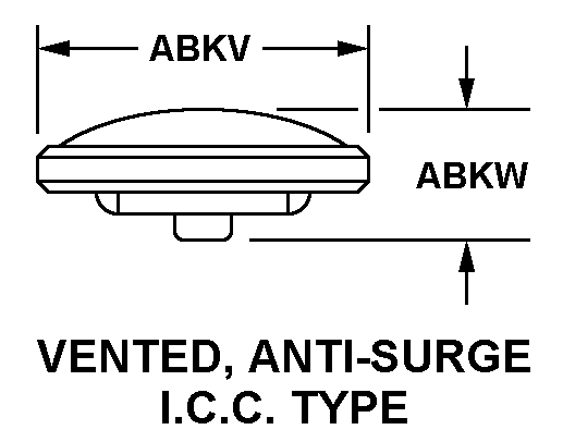 VENTED, ANTI-SURGE I.C.C. TYPE style nsn 2590-01-244-4689