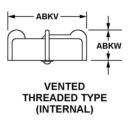 VENTED THREADED TYPE (INTERNAL) style nsn 2590-01-161-2680