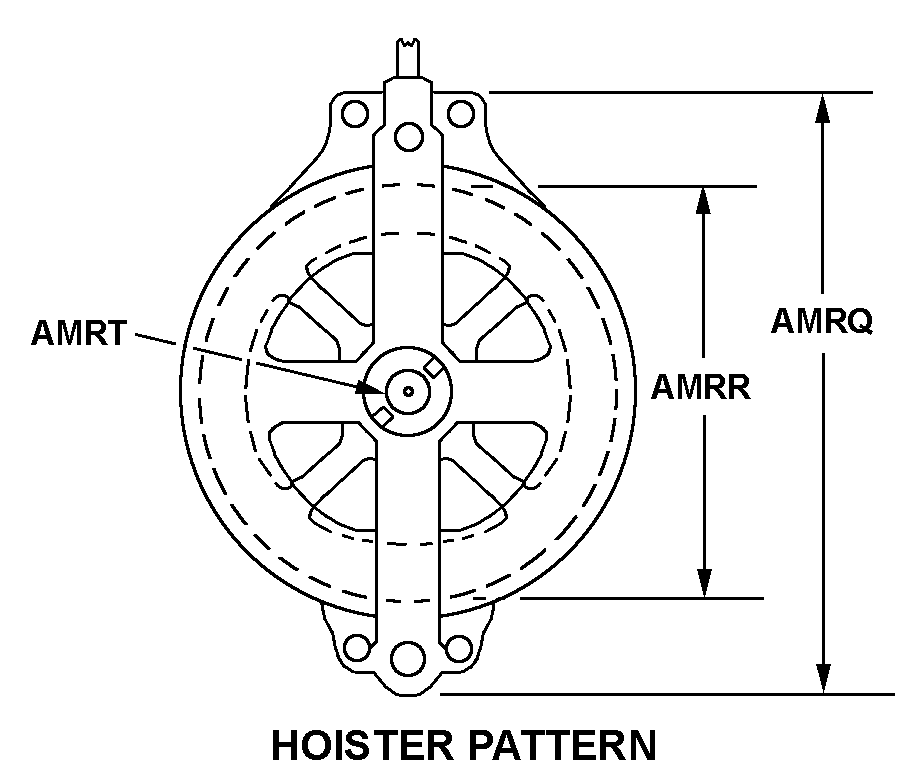 HOISTER PATTERN style nsn 3940-00-264-4767