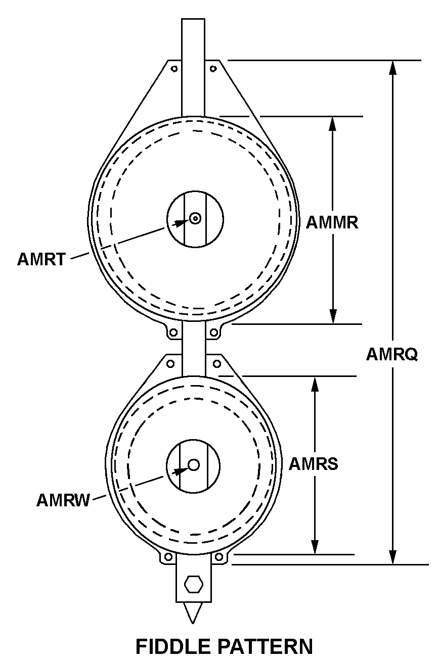 FIDDLE PATTERN style nsn 3940-01-492-7931