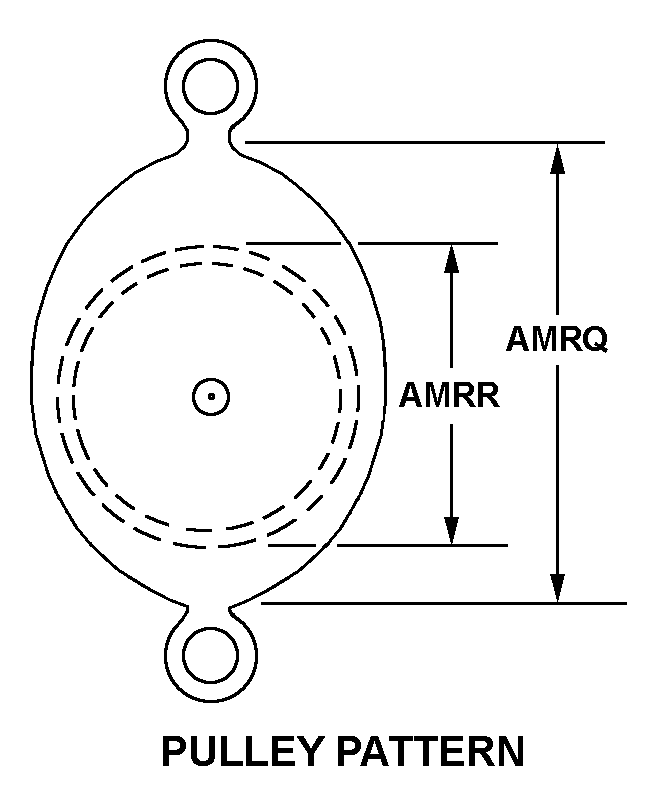 PULLEY PATTERN style nsn 3940-00-494-0833