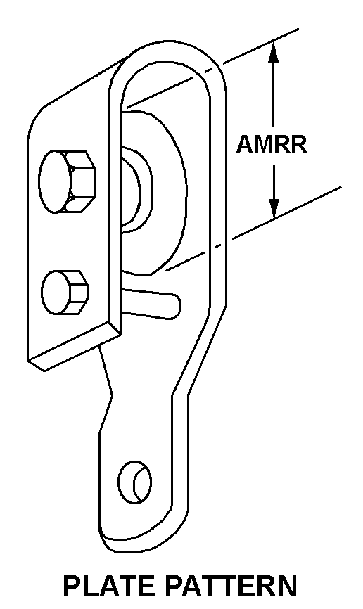 PLATE PATTERN style nsn 3940-01-421-7853