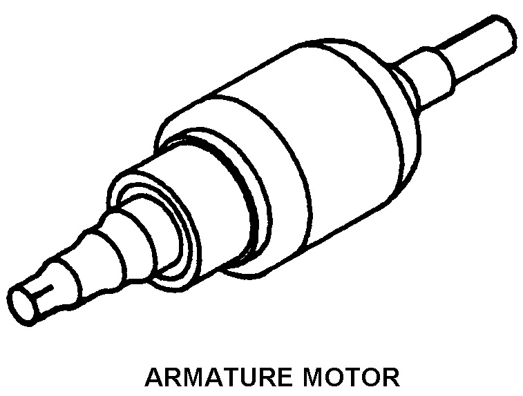 ARMATURE MOTOR style nsn 6105-01-389-8580