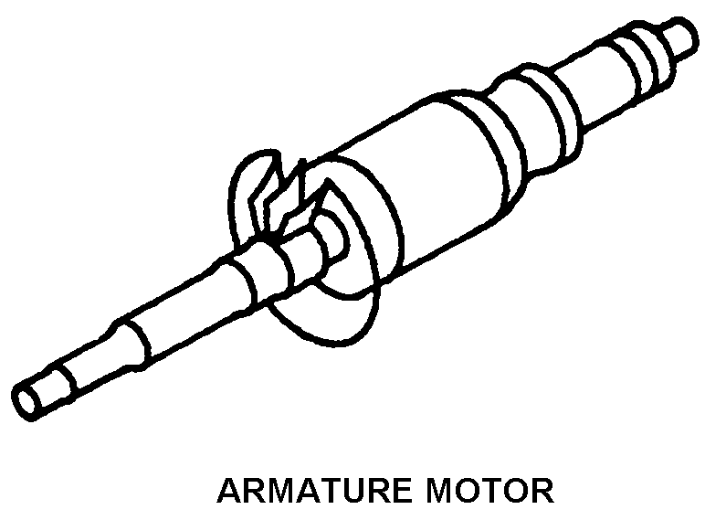 ARMATURE MOTOR style nsn 6105-01-389-8580