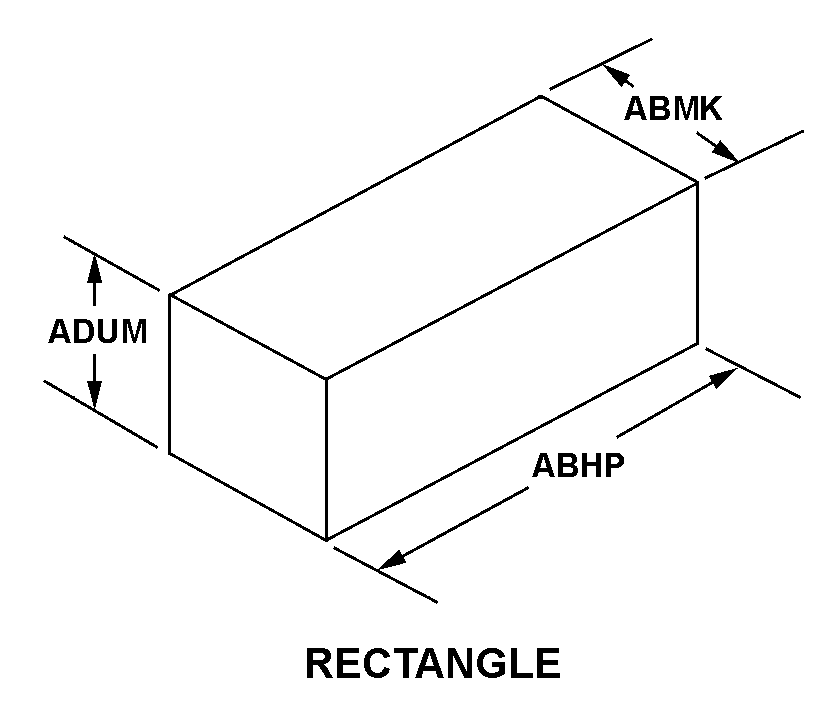 RECTANGULAR style nsn 3460-01-026-4781