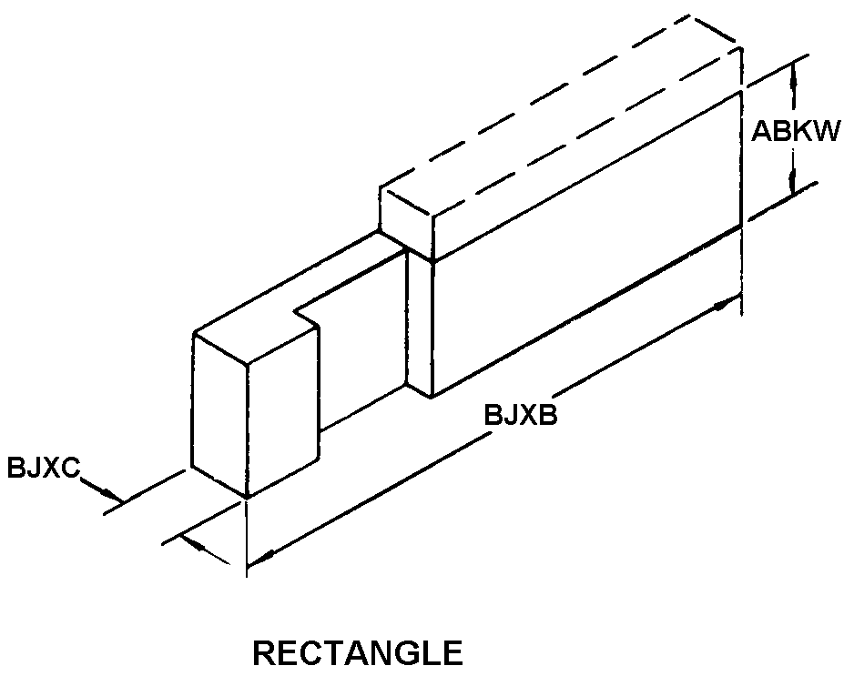 RECTANGLE style nsn 3460-01-353-8135