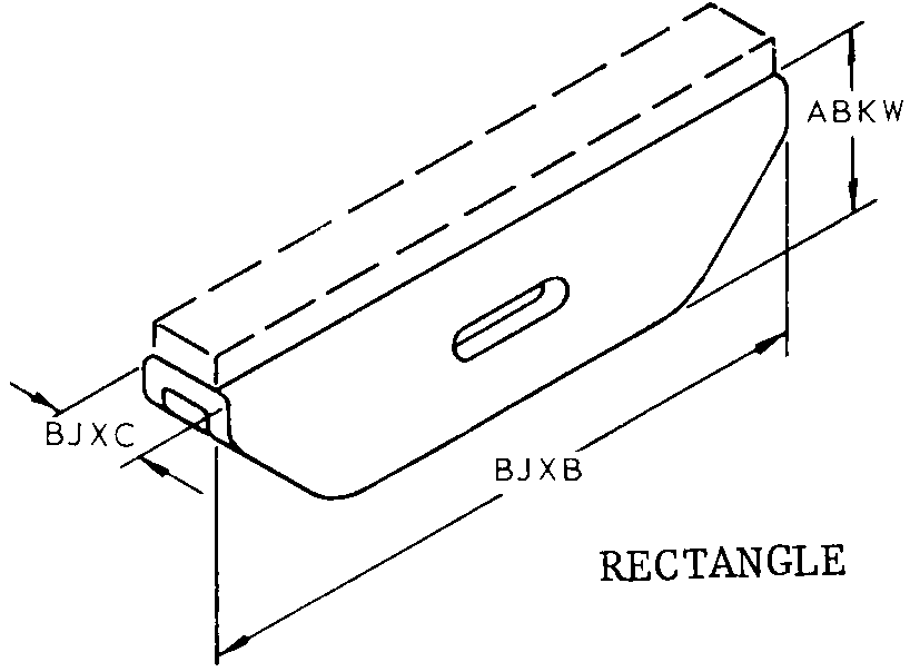 RECTANGLE style nsn 3460-01-353-8133