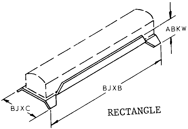 RECTANGLE style nsn 3460-01-353-8133