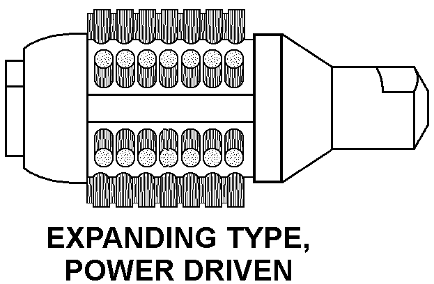 EXPANDING TYPE, POWER DRIVEN style nsn 5130-00-260-8238