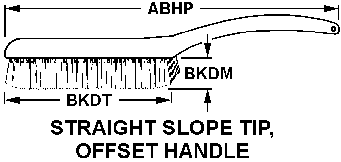 STRAIGHT SLOPE TIP, OFFSET HANDLE style nsn 7920-01-117-2542
