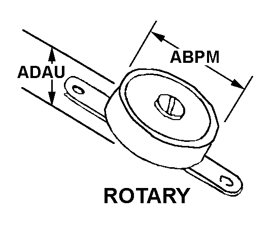 ROTARY style nsn 5910-01-124-2856