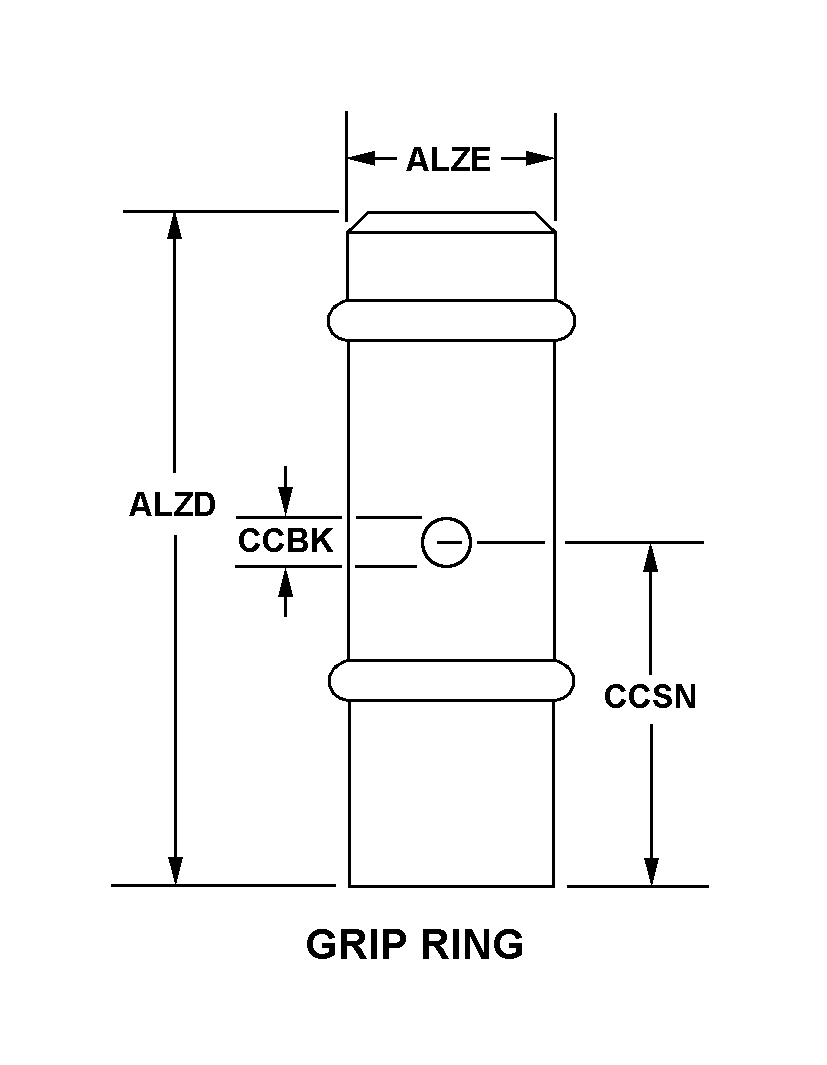 GRIP RING style nsn 5340-01-004-1290