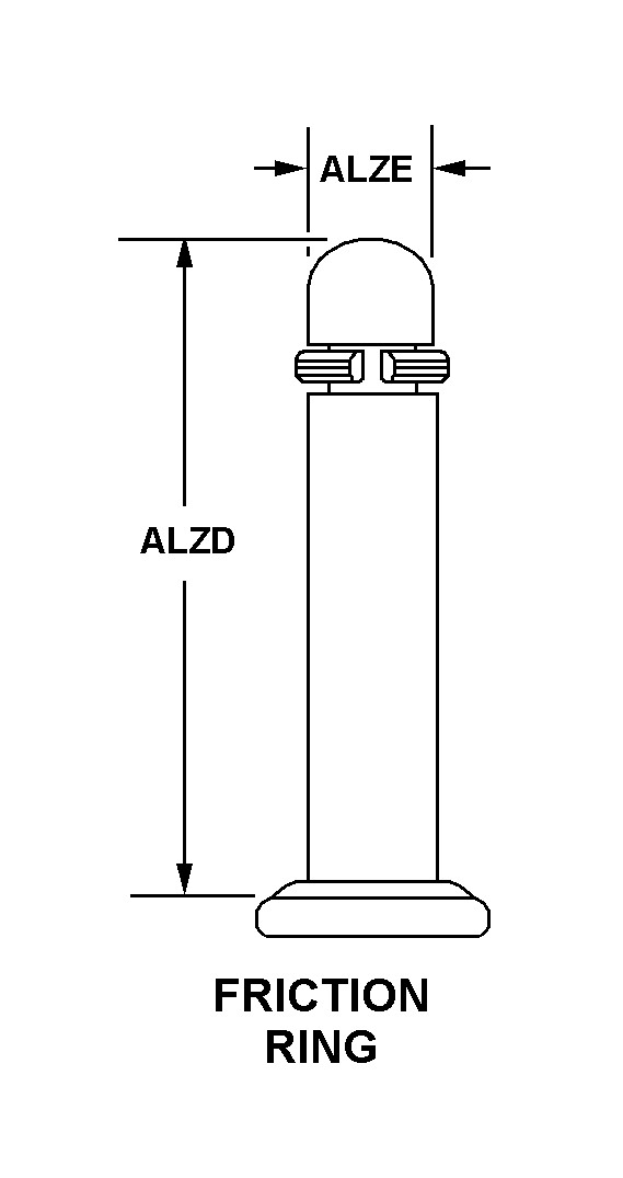 FRICTION RING style nsn 5340-00-205-5649