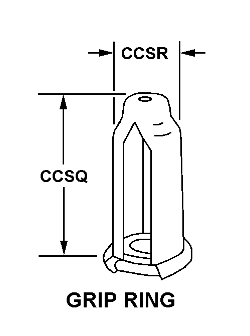 GRIP RING style nsn 5340-00-576-9991