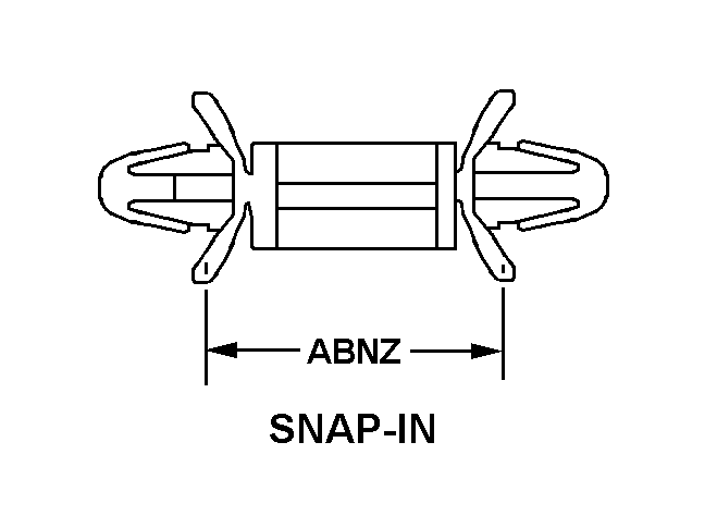 SNAP-IN style nsn 5340-01-474-5584