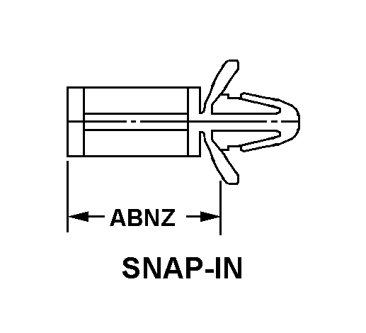 SNAP-IN style nsn 5340-01-474-5584