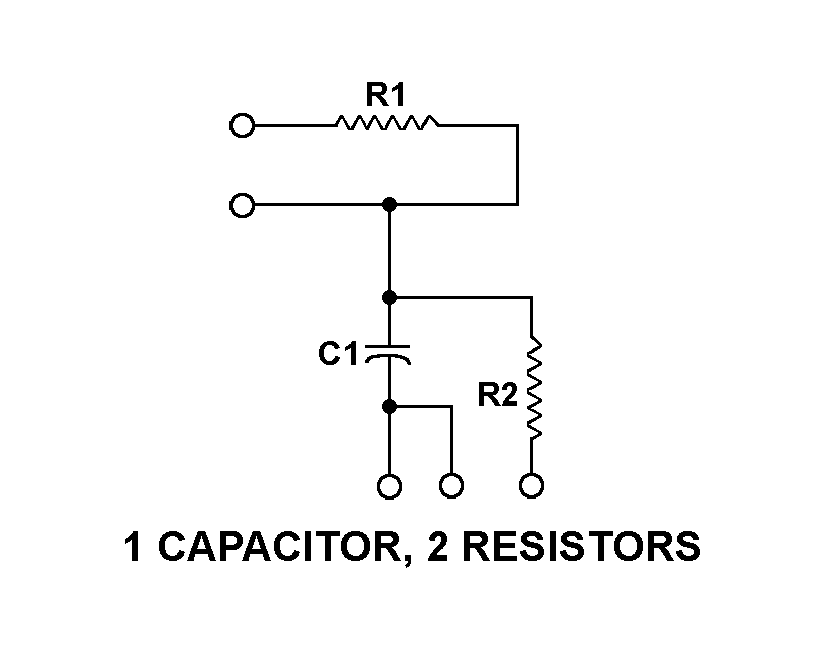 1 CAPACITOR, 2 RESISTORS style nsn 5915-00-240-7349