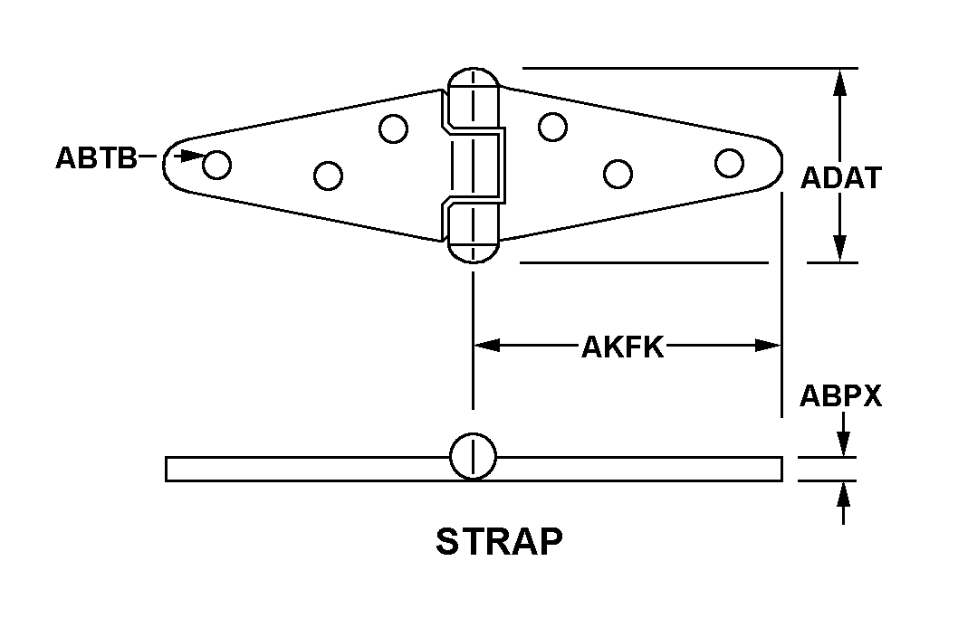 STRAP style nsn 5340-01-107-3337