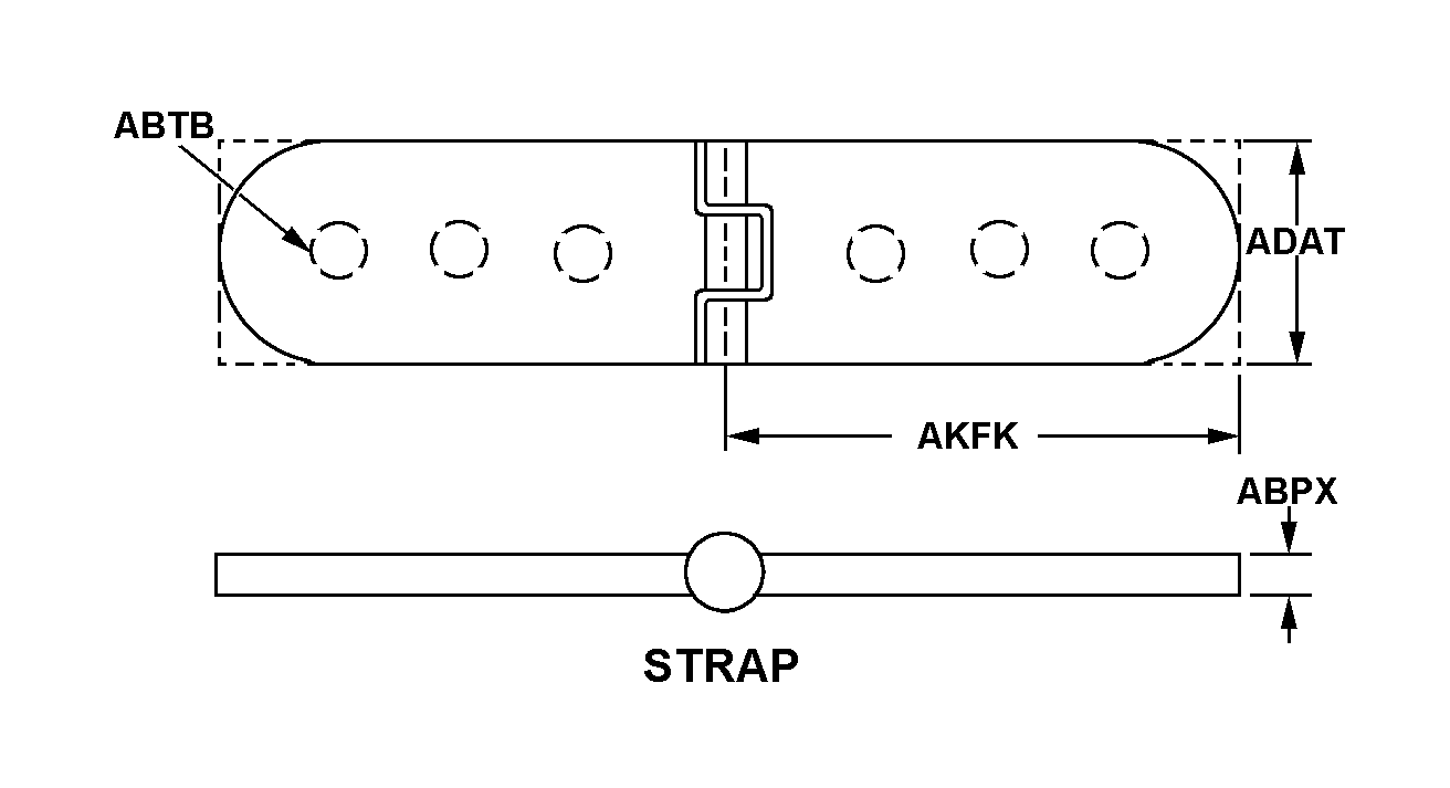 STRAP style nsn 5340-01-107-3337