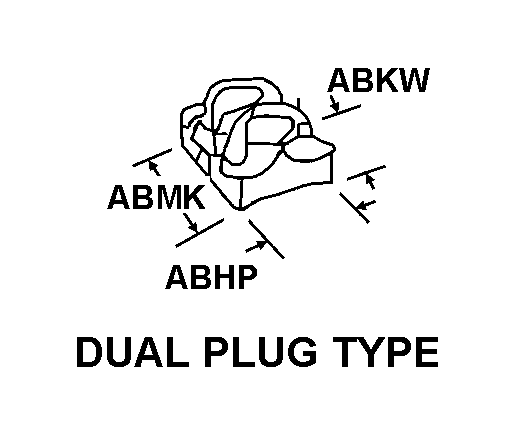 DUAL PLUG TYPE style nsn 5920-01-615-6627