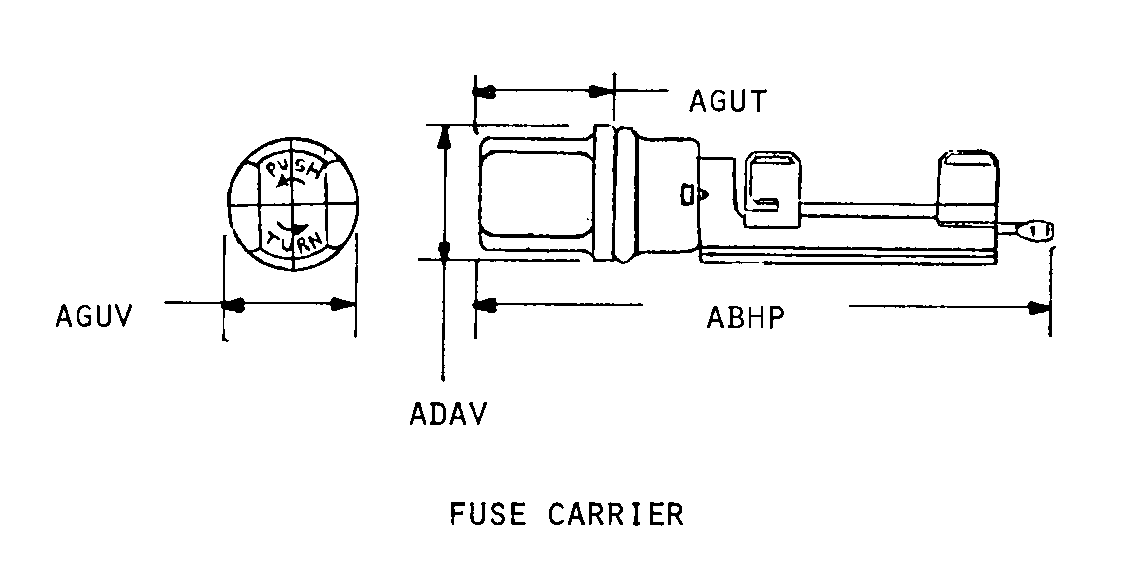 FUSE CARRIER style nsn 5920-01-525-4654